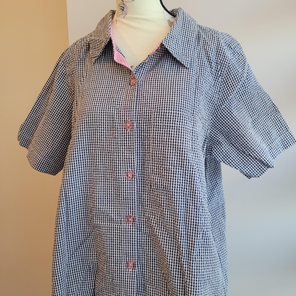 Vintage Quacker Factory Gingham Shirt - Picture 3 of 7